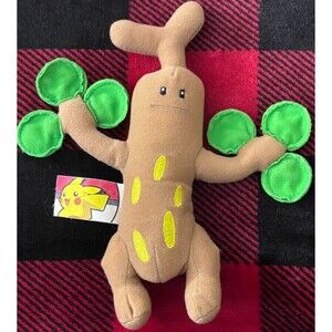 2007 Jakks Pacific Sudowoodo Pokemon Plush 8" Nintendo Stuffed Doll Toy